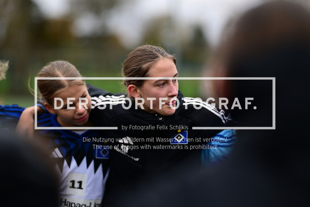 Fußball I Juniorinnen I Saison 2025-2026 I Regionalliga Nord I 7. Spieltag I Hamburger SV U17 - SpVg Aurich U17 I 03854 | Der Sportfotograf. - Realisiert mit Pictrs.com