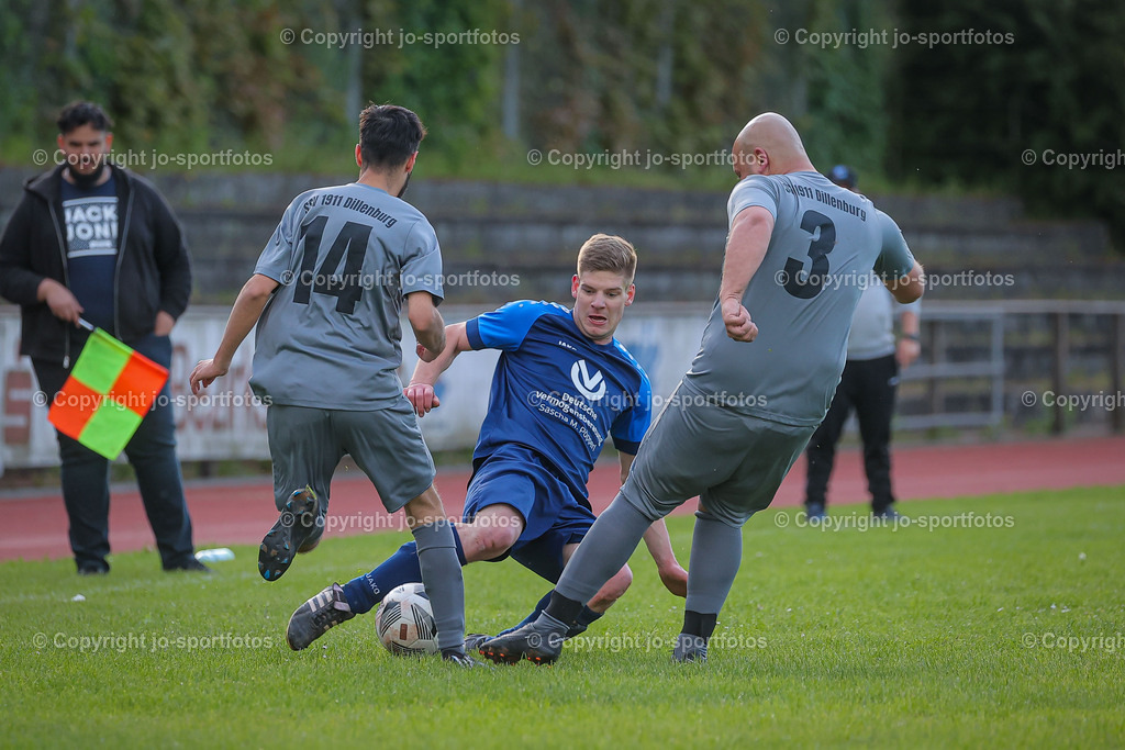 BQ3I5362 | 17.05.2023; Kreisliga C Dillenburg; Rasenplatz Dillenburg; SSV Dillenburg II - FSV Nanzenbach; Ergebnis: 2:2 (0:1)