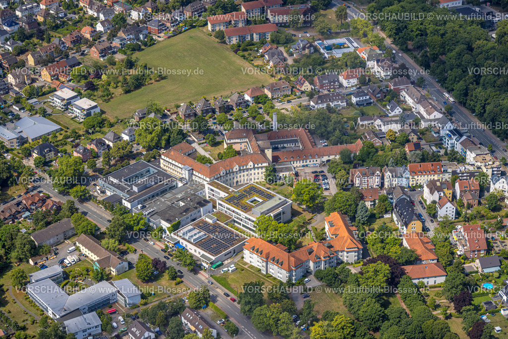 Hamm250702169Uentrop | Luftbild, St. Marien-Hospital Hamm und Johanniter-Kliniken Hamm, Standort Knappenstraße, Uentrop, Hamm, Ruhrgebiet, Nordrhein-Westfalen, Deutschland