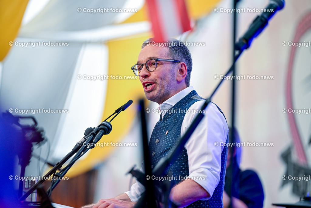 Urfahraner Jahrmarkt_ 1.Mai Kundgebung FPOE_ 01.05.2025-155 | 01.05.2025, Urfahraner Jahrmarkt, AUT, 1.Mai Kundgebung FPOE, im Bild Herbert Kickl (FP, Bundesparteiobmann)