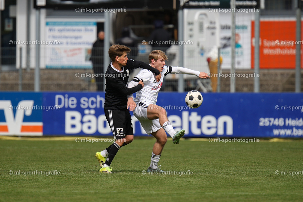 Fußball I Herren I Saison 2025/2026 I Oberliga Schleswig-Holstein I 27. Spieltag I Heider SV - SV Preußen 09 Reinfeld | ml-sportfotografie - Realisiert mit Pictrs.com