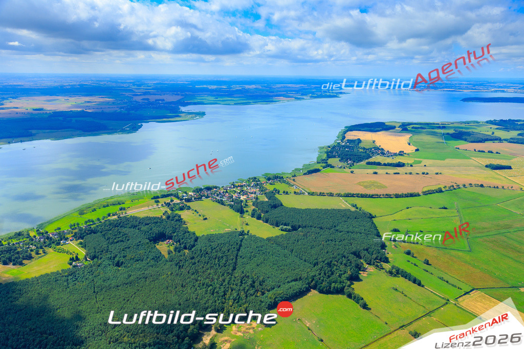 Die Luftaufnahme der Stadt Rankwitz wurde vom UL-Flugzeug heraus erstellt ( keine Drohne )- hohe Auflösung für beste Qualität