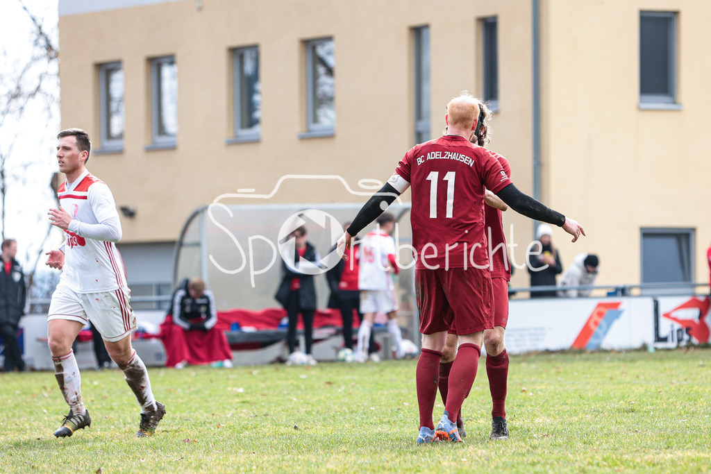 SV Echsheim-Reicherstein - BC Adelzhausen | Jubel nach dem Ausgleich zum 2-2