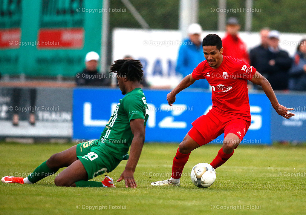 A_LUI_09052025_36 | SPORT,FUSSBALL REGINALLIGA MITTE,09.05.2025 ASKOE OEDT-DSV LEOBEN,IM BILD: VALDIR HENRIQUE (OEDT) UND CHARIF KPEGOUNI  (LEOBEN) FOTO:FOTOLUI