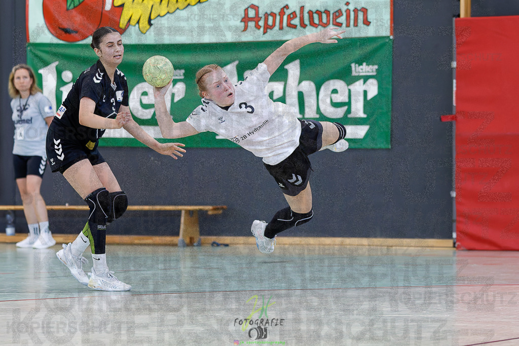 Quali-Turnier JBL wJA; SG Kappelwindeck/Steinbach - DJK SF Budenheim | Quali-Turnier JBL wJA; SG Kappelwindeck/Steinbach - DJK SF Budenheim am 31.05.2025 in Oberkleen (Weidig-Halle)Photo © 2025 - Jörg Heinrich - Realisiert mit Pictrs.com
