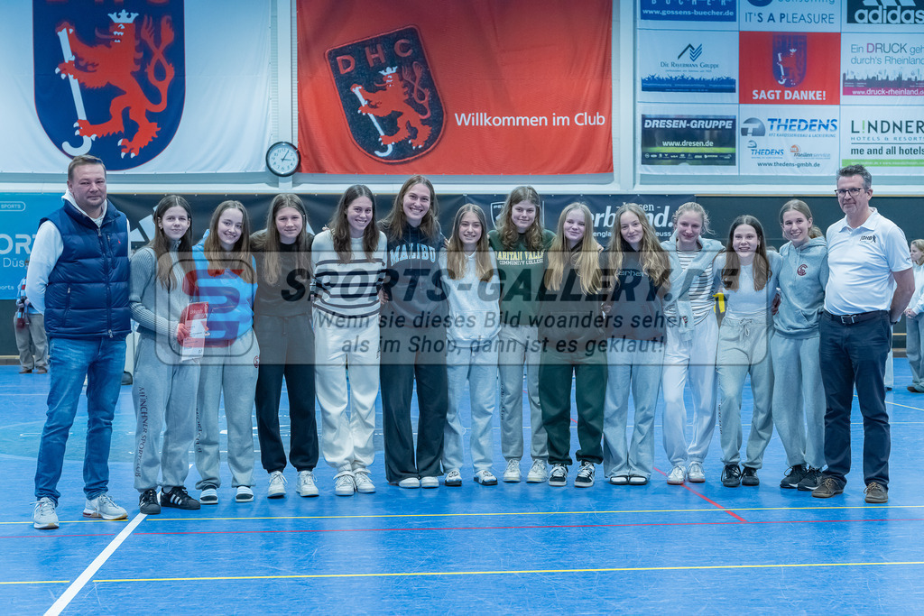 HK_20240303_109456 | Finale und Ehrungen Deutsche Meisterschaft WU16 am 3.3.2024 Hallo DHC, Düsseldorf ,