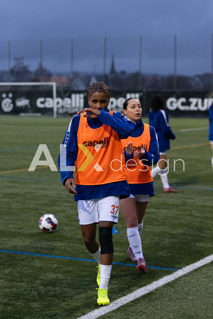 Fußball I Frauen I Saison 2025-2026 I AXA Women's Super League | Women I 14. Spieltag I Grasshoppers Club Zürich - FC Luzern I 14.02.2026 | 37 Sury Lamontana Charon (IT) (GC Zürich) – Angriff - Realisiert mit Pictrs.com