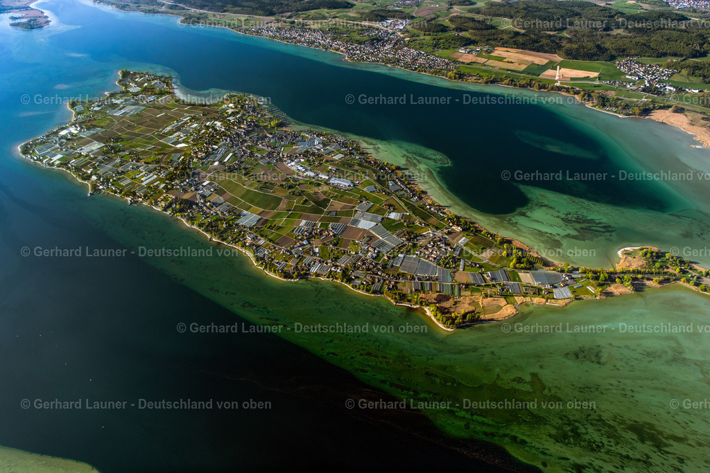 4024056 | REICHENAU 15.04.2020 Inselbereich der Reichenau im Untersee am Bodensee im Bundesland Baden-Württemberg, Deutschland. // Reichenau Island in the Lake Constance in Reichenau in the state Baden-Wuerttemberg, Germany. Foto: Gerhard Launer