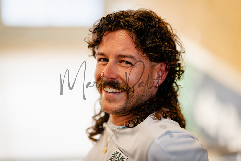 Futsal-Bundesliga, Saison 2025/2026, 2. Spieltag: SC Preußen Münster - FC Liria Futsal Berlin | Futsal-Bundesliga, Saison 2025/2026, 2. Spieltag, SC Preußen Münster empfängt FC Liria Berlin in der Universitäts-Sporthalle in Münster. Foto: sportfotografie.ms | Markus Paletta - Realisiert mit Pictrs.com