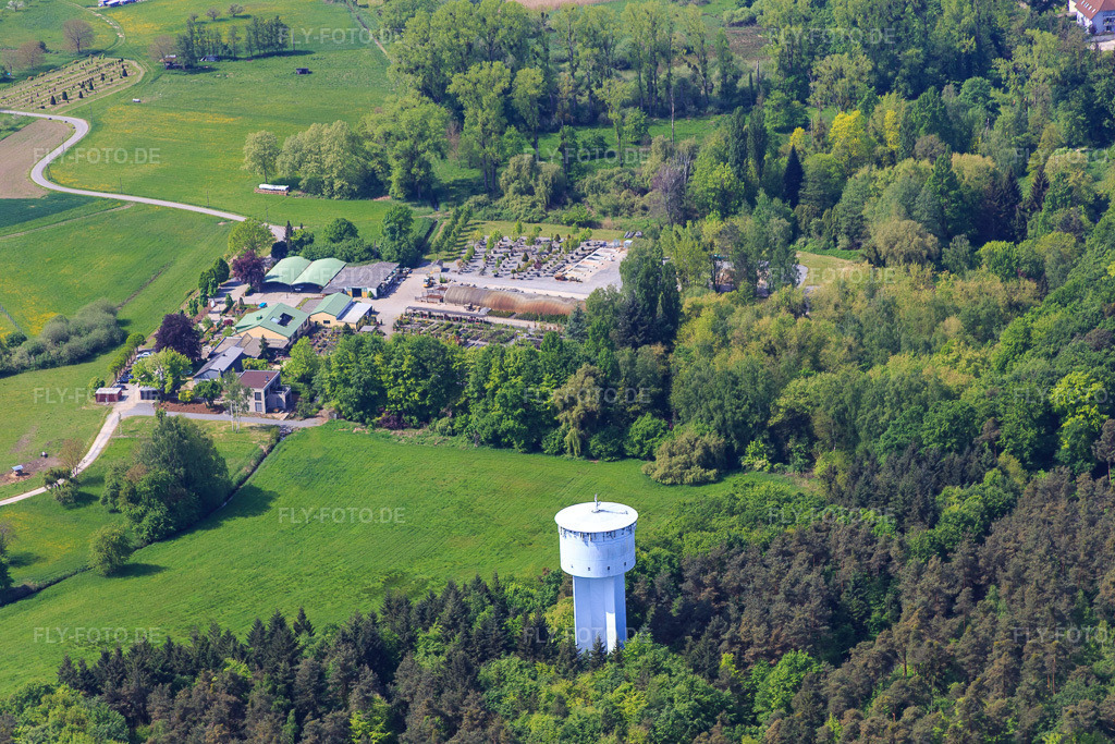 Luftbild: Bienwald-Baumschule GbR unterm Wasserturm in Berg im Bundesland Rheinland-Pfalz in Deutschland. Foto: IMG_078565.jpg vom 08.05.2015 durch Werner Riehm/FLY-FOTO.deGreentec und Bienwald Baumschule - Eine weitere WordPress-Website