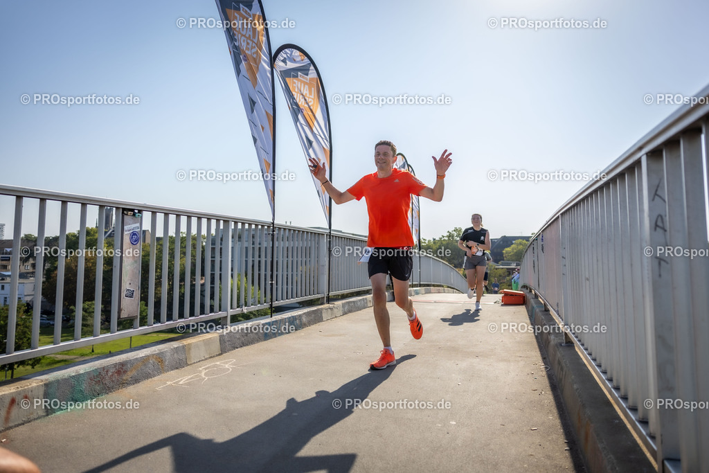 ASV OBI Brueckenlauf 2023 ; 10.09.2023 | Impressionen im Bereich des Katzenbuckels und des Rheinparks; ASV OBI Brueckenlauf 2023  am 10.09.2023 im Bereich Katzenbuckel und Rheinpark in Koeln/Deutschland. Photo: Ulrich Fassbender