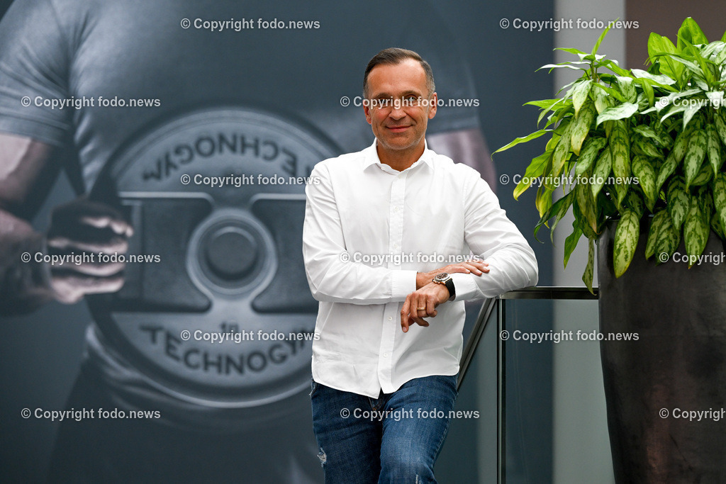 Gottfried Wurpes_ The Fitness Company_ Technogym_ 30.05.2023-2 | 30.05.2023, Leonding, AUT, The Fitness Company - Technogym, im Bild Gottfried Wurpes (CEO The Fitness Company / Technogym)
