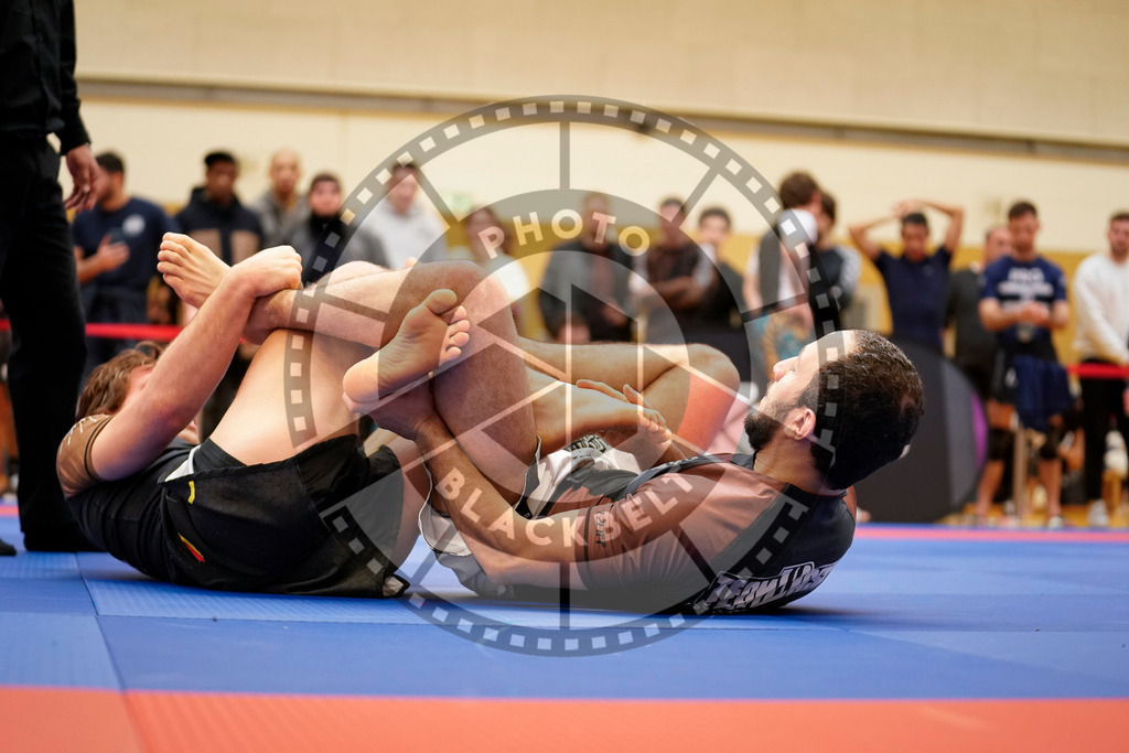20240203PBB09532 | Fighters compete during the Brazilian Jiu-Jitsu Championship of the AJP Tour in Maintal by Frankfurt am Main, Germany, on February 2, 2024.