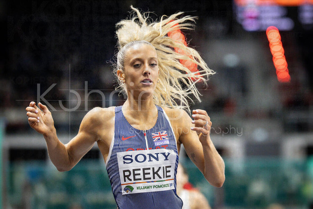 World Athletics Indoor Championships Kujawy Pomorze 26, 20.03.2026 | TORUN, POLAND - MARCH 20:  Jemma REEKIE (GBR) during the World Athletics Indoor Championships Kujawy Pomorze 26 on day 1 / session 2 at Kujawsko-Pomorska Arena Torun on March 20, 2026 in Torun, Poland. 