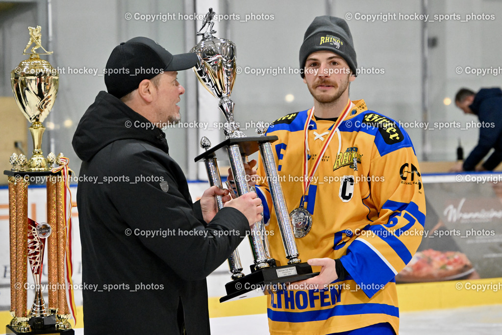 ESC Steindorf vs. EHC Althofen 8.3.2024 | ESC Steindorf vs. EHC Althofen 8.3.2024, ESC Steindorf vs. EHC Althofen Meisterfeier am 08.03.2024 in Steindorf (Ossiachersee Halle), Austria, (Photo by Bernd Stefan)