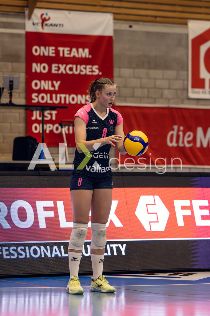 Volleyball I Frauen I Saison 2025-2026 I Volleyball NLA | Women I Round 14 I VC Kanti Schaffhausen - NLZ Volleyball Academy Zürich I 16.01.2026 | NLZ Volleyball Academy - 8 Simone Kellenberger (CH) – Außenangriff - Realisiert mit Pictrs.com