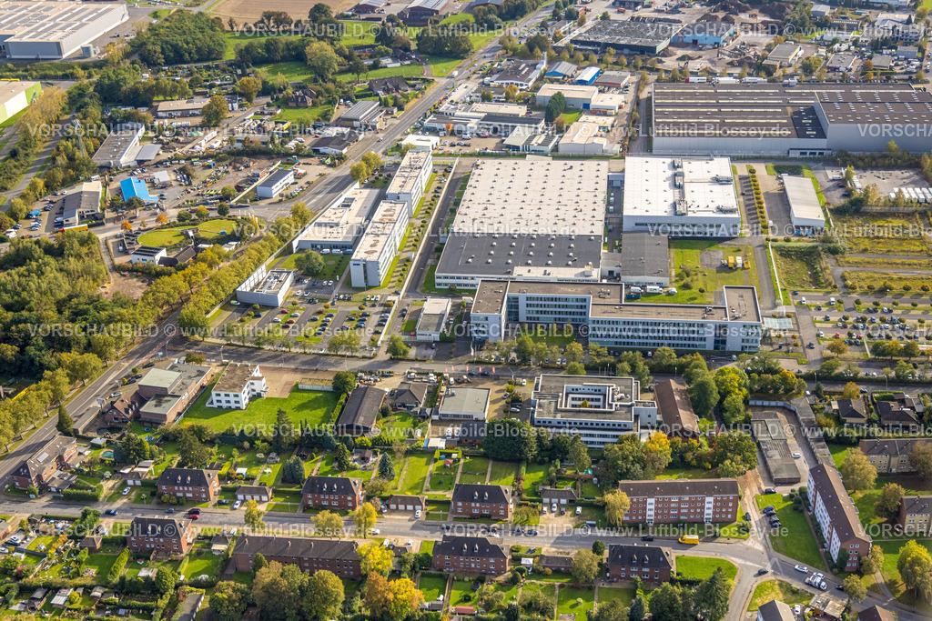 Kamp-Lintfort241013878 | Luftbild, Finanzamt und Agentur für Arbeit, ,Gewerbegebiet Südstraße, KRZN kommunales Rechenzentrum Niederrhein,  Gestfeld, Kamp-Lintfort, Ruhrgebiet, Nordrhein-Westfalen, Deutschland