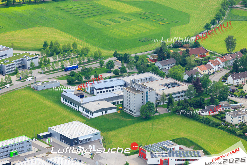 Die Luftaufnahme Birken - Kempten Allgäu wurde vom UL-Flugzeug (keine Drohne) aus fotografiert.Hohe Druck- Auflösung-die Geschenkidee!