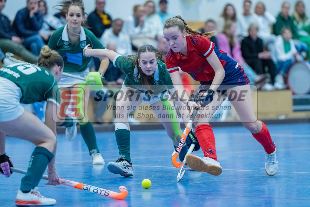 HK_20240303_109161 | Spiel um Platz 3 Deutsche Meisterschaft WU16 am 3.3.2024 Halle DHC, Düsseldorf ,