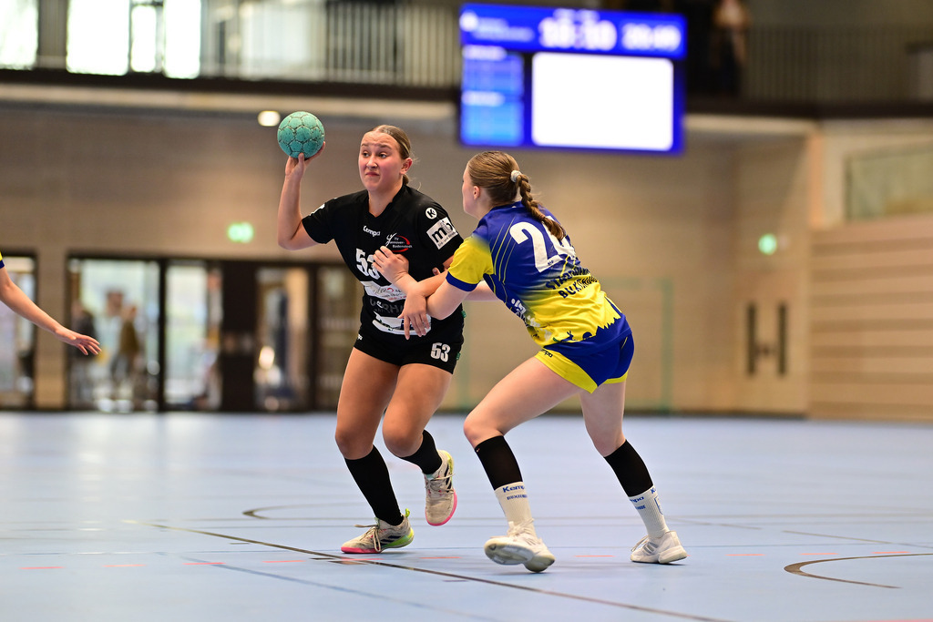 Handball I Juniorinnen I Saison 2025-2026 I Regionalliga I 9. Spieltag I Buxtehuder SV - TV Hannover-Badenstedt | Der Sportfotograf. - Realisiert mit Pictrs.com