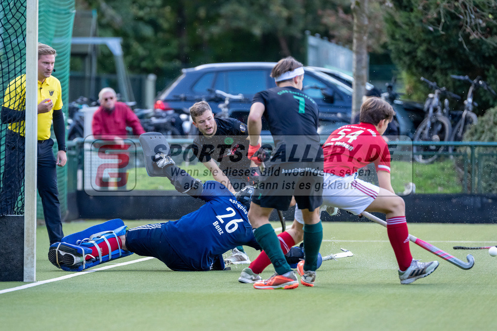 HK_20241003_107174 | 1. Regionalliga West Herren Club Raffelberg - Rot-Weiss Köln am 3.10.2024 Club Raffelberg, Duisburg ,