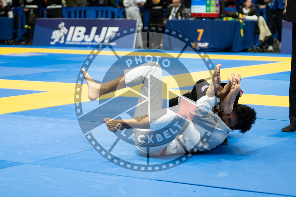 20240119PBB3319 | Fighters compete during the IBJJF European Championship in Paris, France, on January 19, 2024.