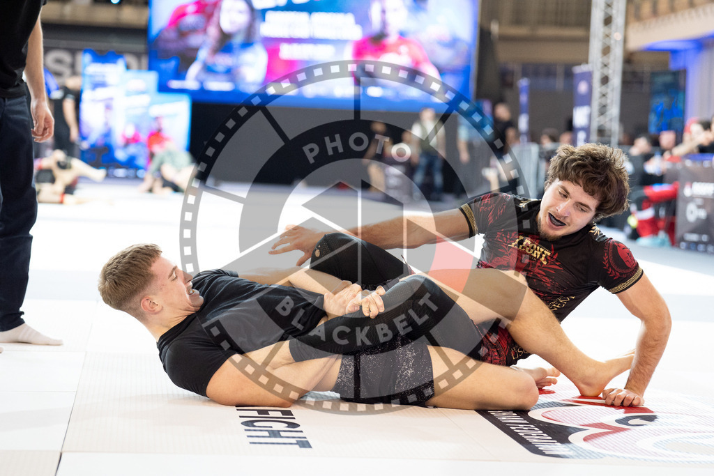 20260214PBB0415 | Fighters compete during the ADCC European Trials  competition day 1 in Belgrade, Serbia, on February 14, 2026.