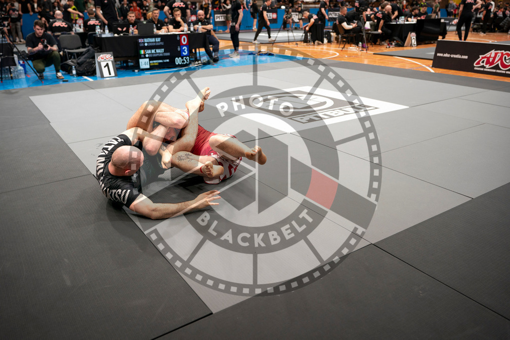 20240217PBB04233 | Fighters compete during the ADCC European, Middle Eastern and African Championship in Zagreb, Croatia, on February 17, 2024.
