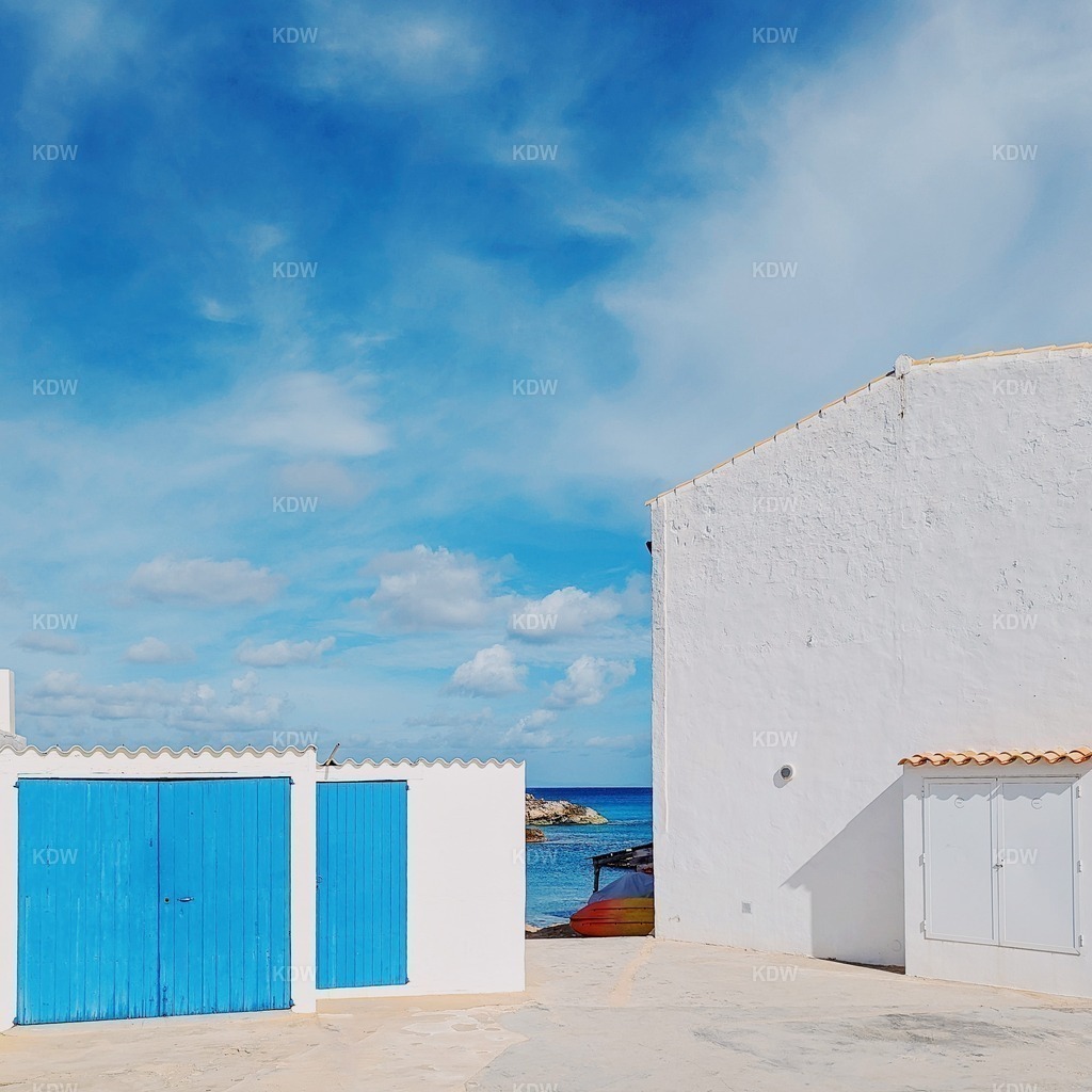 Es Calo - Blue Sky | Fotografie auf Formentera - Realisiert mit Pictrs.com