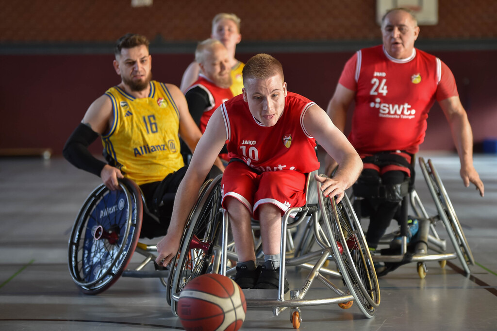 2024-11-23-0146 | RSKV Tuebingen vs. Alba Berlin, Rollstuhlbasketball, 2. Bundesliga Sued, 5. Spieltag, Saison 2024/2025, 23.11.2024, Foto: Ralph Kunze - Realisiert mit Pictrs.com