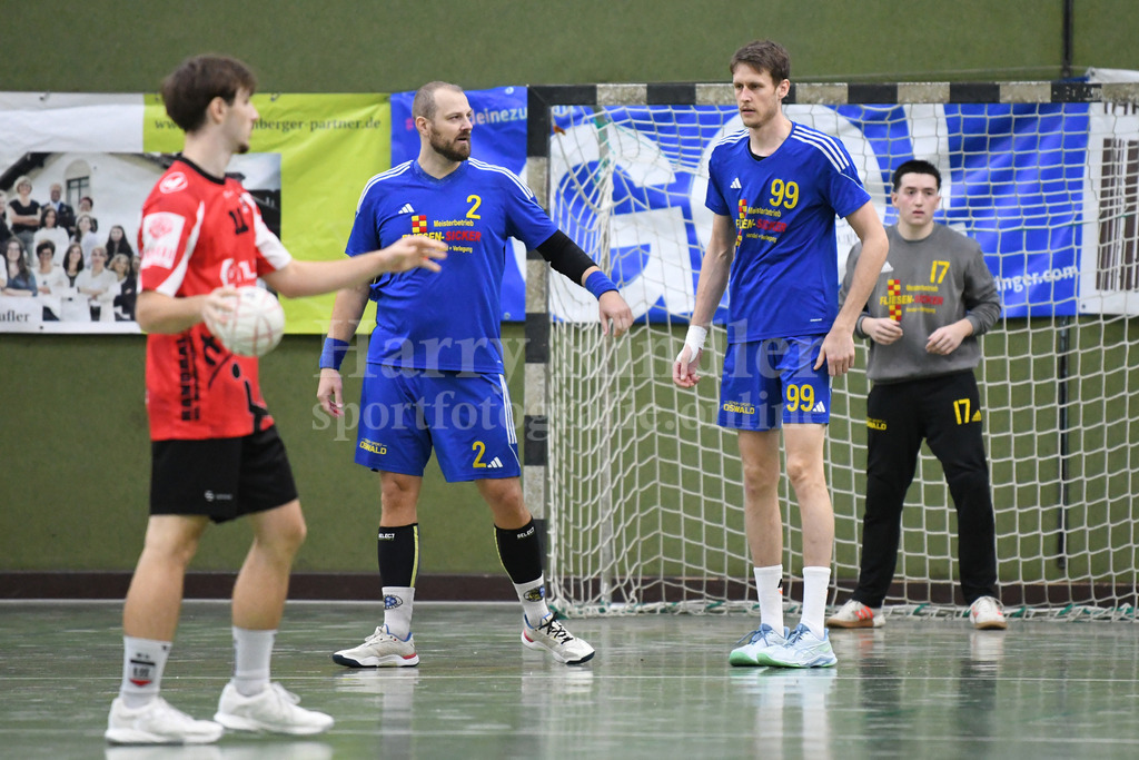 SSG Metten : VfL Waldkraiburg | altbewährte Abwehr Karel Kveton (SSG Metten #2) und Patrick Sigl (SSG Metten #99) - Realisiert mit Pictrs.com