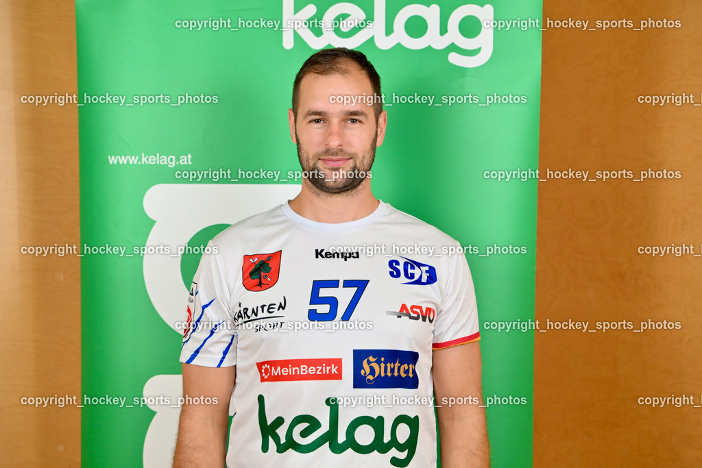SC Ferlach Media Day | #57 Leban Patrik, SC Ferlach Media Day, SC Ferlach Media Day am 19.08.2024 in Ferlach (Ballspielhalle Ferlach), Austria, (Photo by Bernd Stefan)