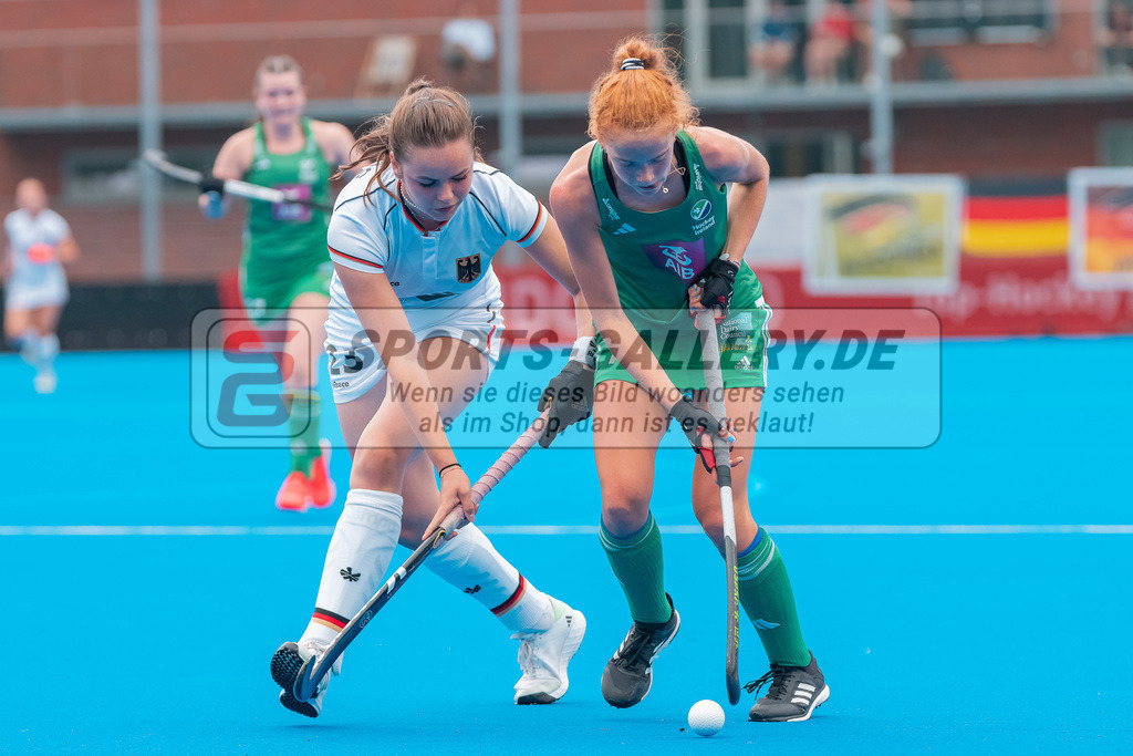 HK_20230713_102136 | Euro Hockey WU18 Germany vs Ireland Championship Girls &amp; Boys am 13.7.2023 CHTC , Krefeld ,