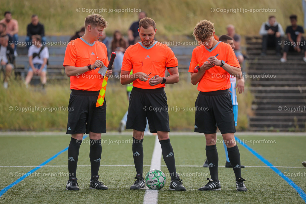 BQ3I4429 | 06.06.2023; Relegation zur Kreisliga B Dillenburg; Kunstrasenplatz Herborn; SG Guntersdorf/Herborn - SSV Hirzenhain; Ergebnis 5:1 (1:0)