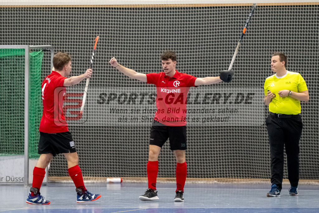 HK_20250201_102110 | 2. Bundesliga Halle Herren Düsseldorfer HC - Club Raffelberg am 1.2.2025 Halle am Seestern, Düsseldorf ,