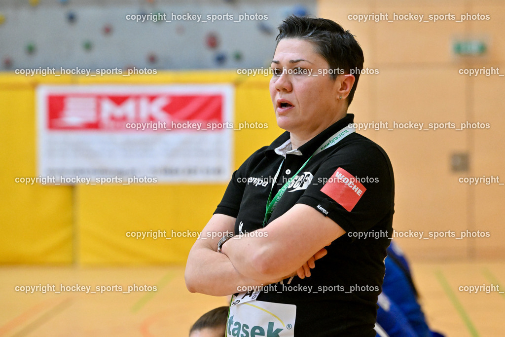 SC Ferlach Damen vs. HIB Graz 18.2.2023 | Headcoach SC Ferlach Damen Kanjugovic Iva