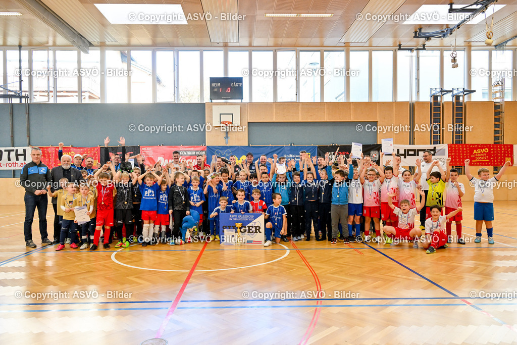 ASVÖ_ Fussballturnier SV Gallneukirchen_ 09.02.2025-178 | 09.02.2025, Gallneukirchen, AUT, ASVÖ, Fussball Nachwuchs Hallenturnier 2025, SV Gallneukirchen im Bild Teilnehmer U 9©Harald Dostal / fodo.media - Realisiert mit Pictrs.com