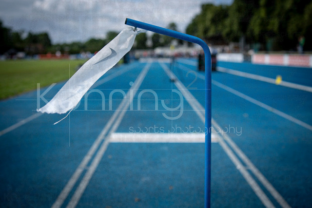 Juniorengala 2026; Mannheim, 14.06.2026 | MANNHEIM, GERMANY - JUNE 14, 2026 : A wind flag during the Juniorengala 2026 at Michael-Hoffmann-Stadion on June 14, 2026 in Mannheim, Germany.