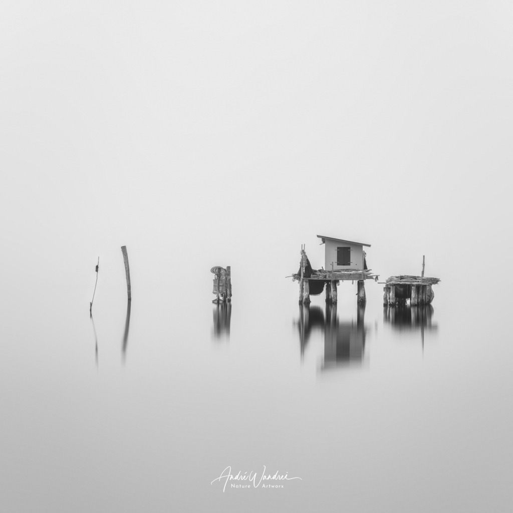 Fischerhütte im Nebel (3) | Andre Wandrei - Nature Artworx - Realisiert mit Pictrs.com