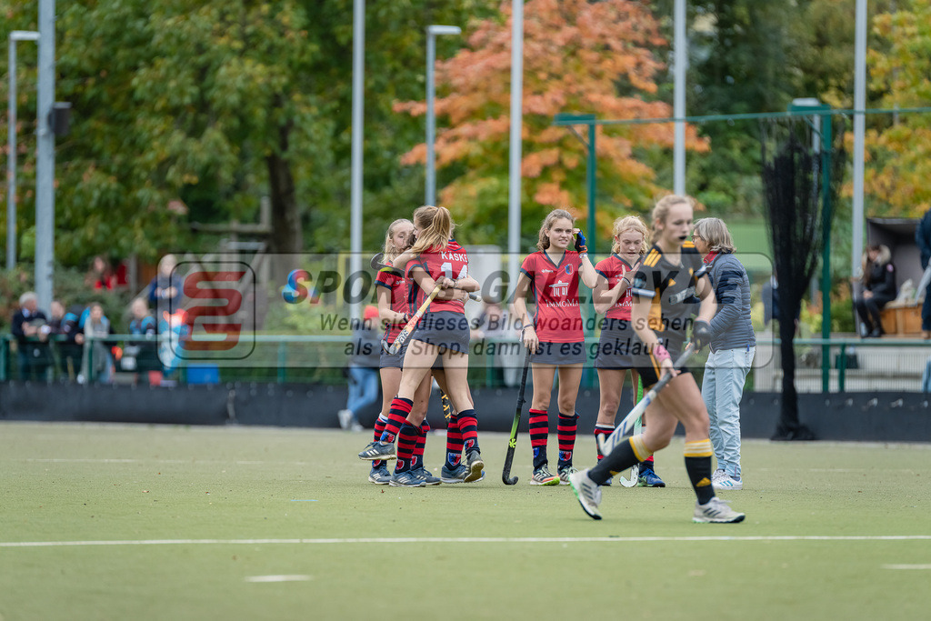 HK_20231022_105957 | Platz 3 Deutsche Meisterschaft Feld WU16 Berliner HC - Harvestehuder THC am 22.10.2023 DHC, Düsseldorf ,