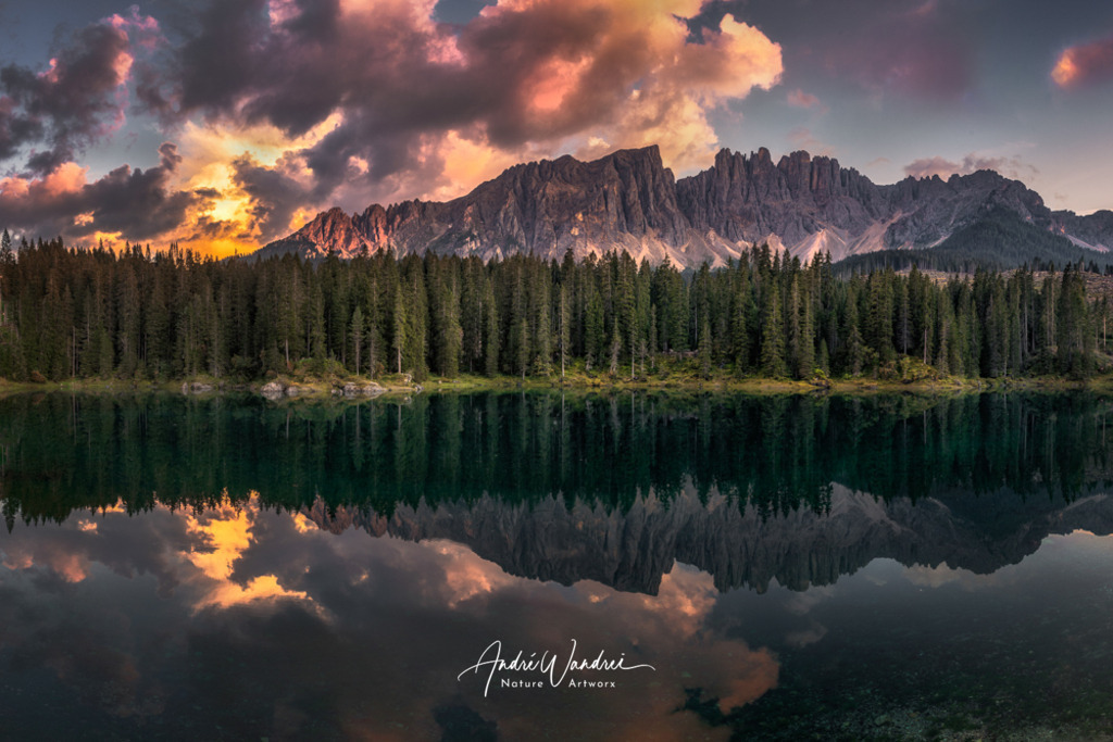 Abends am Bergsee | Andre Wandrei - Nature Artworx - Realisiert mit Pictrs.com