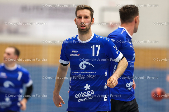 sgoff_0921 | despor 2022.10.01 Handball Männer Oberliga Hessen SG Umstadt/ Habitzheim - TSG Offenbach-Bürgel emspor, emonline, despor,  v.l.,  Rico Funck (MSG Umstadt/Habitzheim), Dennis Weit (MSG Umstadt/Habitzheim)
 - Realisiert mit Pictrs.com