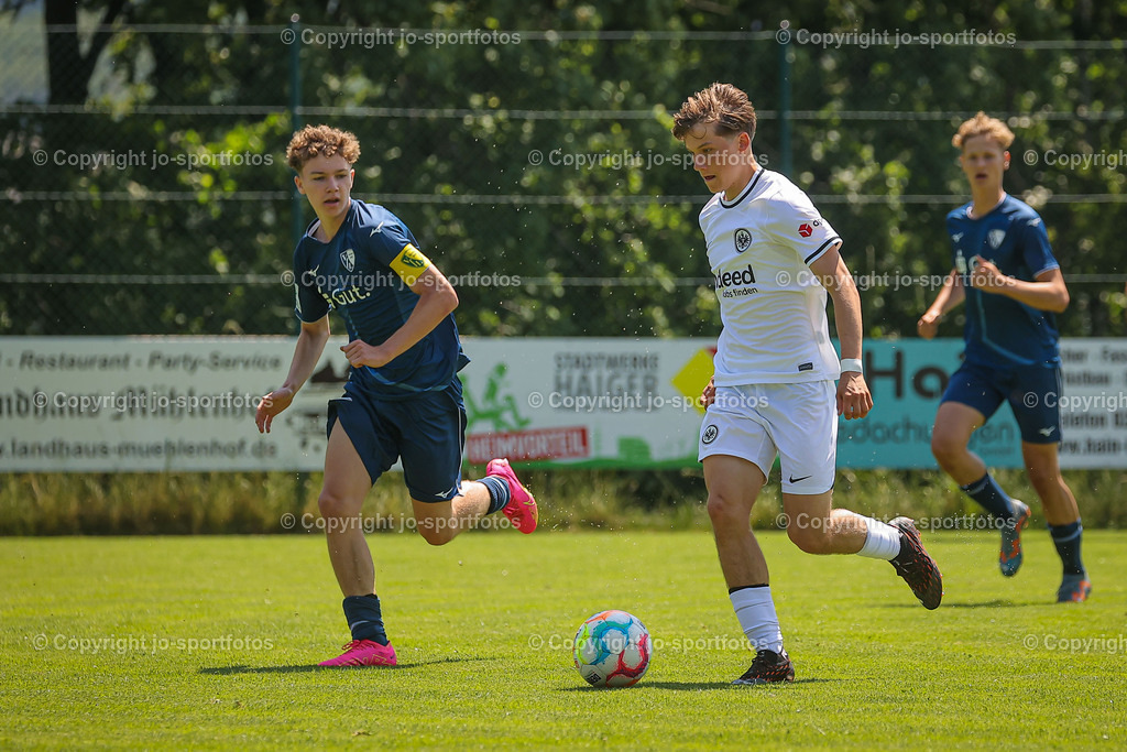 BQ3I4552 | 17.06.2023; Testspiel; Rasenplatz Offdilln; VfL Bochum U17 - Eintracht Frankfurt U17; Ergebnis: 3:1 (1:1)