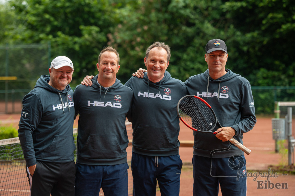 Rastede Tennis Männer 50 | Rastede Tennis Männer 50 am 15.06.2024 in Rastede (), Deutschland, Photo: Philip Eiben 2024 - Realisiert mit Pictrs.com