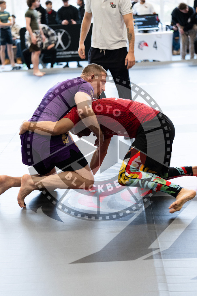 20251129PBB5315 | Fighters compete during the luta livre competition ILLCS XI winter edition on November 29, 2025 in Hannover, Germany.