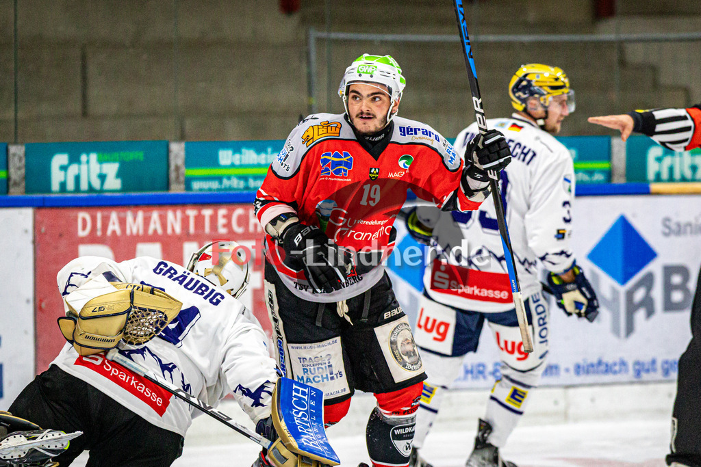 TSV Peißenberg Miners vs ESC Geretsried | Eishockey Bayernliga Vorbereitung 2024/2025, TSV Peißenberg Miners vs ESC Geretsried, 20240929,Tor Matthäus LIDL (Miners 19),2024-09-29 in Peißenberg (Eisstadion)Matthäus LIDL (Miners 19)Copyright: WolfgangxLindner