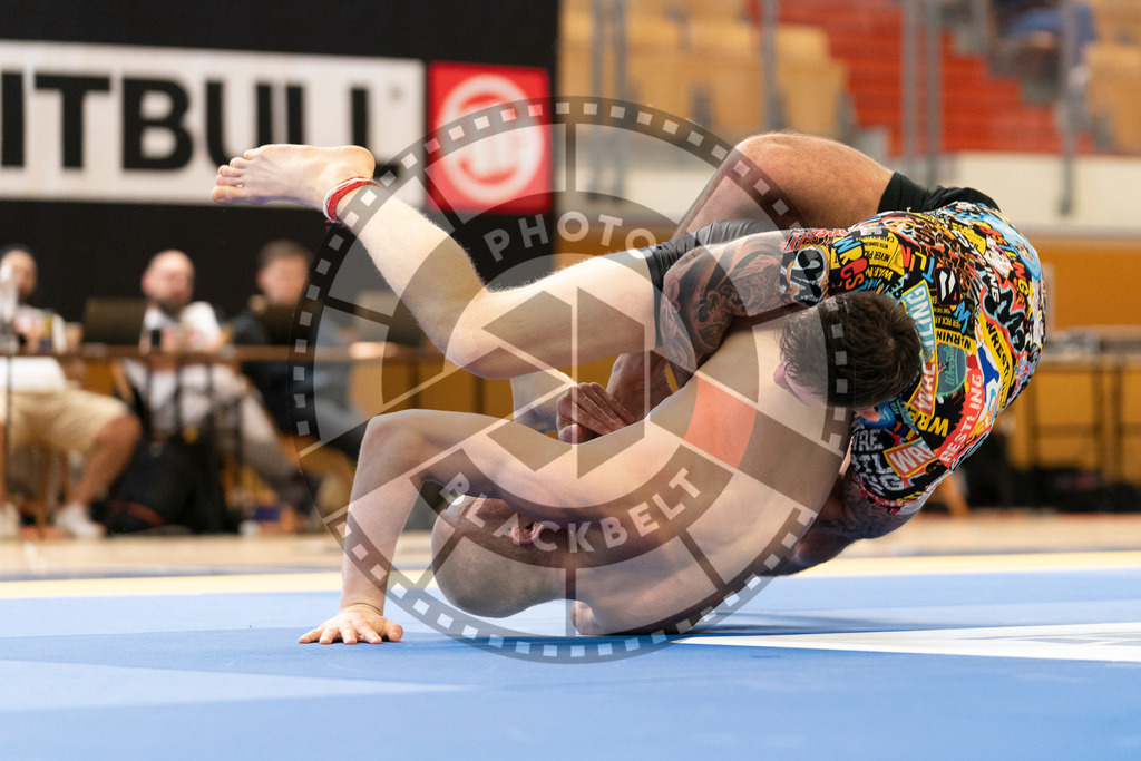 20240316PBB2018 | Athletes compete during the ADCC Eastern European Open grappling Competition in Poznan, Poland, on March 16, 2024.