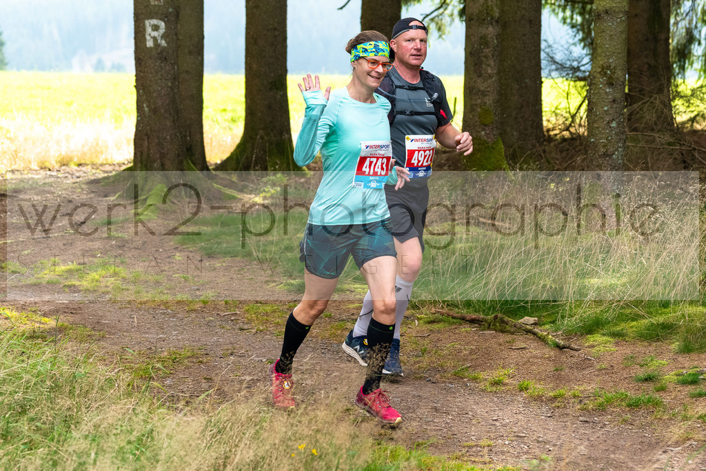 Rennsteiglauf 2021 | Marathon Neuhaus/Rwg. - Schmiedefeld