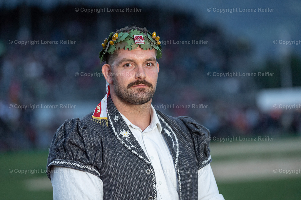 Schwingen -  ESAF Sonntag 2025 | Mollis, 31.8.25, Schwingen - ESAF Sonntag.Gapany Benjamin (Marsens)