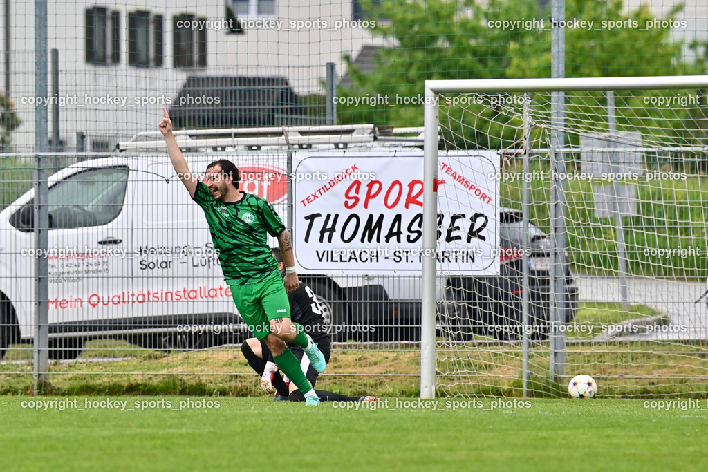 SC Landskron vs. SV Spittal | #10 Nemanja Lukic, SC Landskron vs. SV Spittal, SC Landskron vs. SV Spittal am 08.05.2024 in Villach (Sportplatz Landskron), Austria, (Photo by Bernd Stefan)